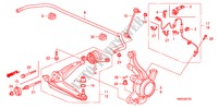 ARTICULATION AVANT pour Honda CIVIC 1.8 BASE 3 Portes 6 vitesses manuelles 2011
