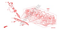 BOBINE TROU BOUCHON(1.8L) pour Honda CIVIC 1.8 BASE 3 Portes 6 vitesses manuelles 2011