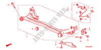 BRAS INFERIEUR ARRIERE pour Honda CIVIC 1.8 BASE 3 Portes 6 vitesses manuelles 2011
