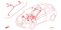 FAISCEAU DES FILS(LH)(4) pour Honda CIVIC 1.8 BASE 3 Portes 6 vitesses manuelles 2011