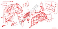 GARNITURE LATERALE pour Honda CIVIC 1.8 BASE 3 Portes 6 vitesses manuelles 2011