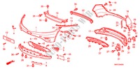 PARE CHOCS pour Honda CIVIC 1.8 BASE 3 Portes 6 vitesses manuelles 2011