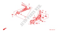COMP. DE SIEGE AV.(1) pour Honda ACCORD LX 4 Portes 5 vitesses manuelles 1991