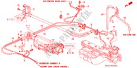 TUYAU D'INSTALLATION/TUBULURE pour Honda ACCORD COUPE EX 2 Portes 4 vitesses automatique 1994