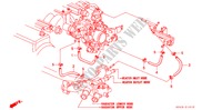 DURIT D'EAU(V6) pour Honda ACCORD V6 EX 4 Portes 4 vitesses automatique 1995