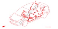 FAISCEAU DES FILS(3) pour Honda CIVIC DX 4 Portes 5 vitesses automatique 2008