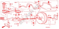 MAITRE CYLINDRE DE FREIN/ ALIMENTATION PRINCIPALE(KX) pour Honda CIVIC SI 4 Portes 6 vitesses manuelles 2007