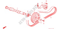 ARBRE A CAMES/COURROIE DE DISTRIBUTION pour Honda ACTY TRUCK DX 2 Portes 5 vitesses manuelles 1987
