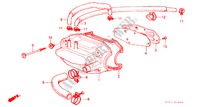 COUVERCLE DE CULASSE/ COUVERCLE DE RENIFLARD pour Honda ACTY TRUCK DX 2 Portes 4 vitesses manuelles 1986
