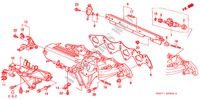 COLLECTEUR D'ADMISSION (DOHC VTEC) pour Honda CIVIC COUPE 1.6VTI 2 Portes 5 vitesses manuelles 2000