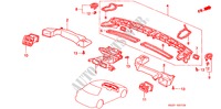 CONDUIT(LH) pour Honda CIVIC COUPE 1.6ILS 2 Portes 4 vitesses automatique 1996