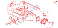 CORPS DE PAPILLON(DOHC VTEC) pour Honda CIVIC COUPE 1.6VTI 2 Portes 5 vitesses manuelles 2000