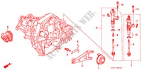 DEBRAYAGE(SOHC) pour Honda CIVIC COUPE 1.6ISR 2 Portes 5 vitesses manuelles 2000