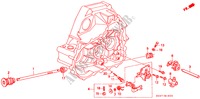 BIELLETTE DE SELECTION/SUPPORT DE SELECTION (DOHC) pour Honda CIVIC 1.6VTI 3 Portes 5 vitesses manuelles 1999