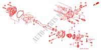 POMPE A EAU/CAPTEUR (SOHC/SOHC VTEC) pour Honda CIVIC 1.4I 3 Portes 5 vitesses manuelles 1999