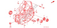 CARTER D'EMBRAYAGE(SOHC) pour Honda CIVIC 1.4I 3 Portes 5 vitesses manuelles 2000