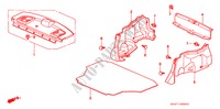 PLATEAU ARRIERE/COTE COFFRE A BAGAGES GARNITURE pour Honda CIVIC 1.6VTI 4 Portes 5 vitesses manuelles 1999