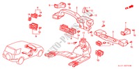 CONDUIT(LH) pour Honda CR-V BASE 5 Portes 4 vitesses automatique 2000