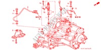 TUYAU ATF/DETECTEUR DE VITESSE pour Honda CR-V BASE 5 Portes 4 vitesses automatique 2000