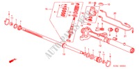 BOITE DE VITESSES P.S. COMPOSANTS(RH) pour Honda CR-V RVSI 5 Portes 4 vitesses automatique 2001