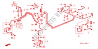 CONDUITES DE FREIN(ABS) (RH) pour Honda CR-V RVSI 5 Portes 4 vitesses automatique 2001