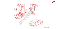 UNITE ABS(RH) pour Honda CR-V RVSI 5 Portes 4 vitesses automatique 2001