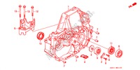 CARTER D'EMBRAYAGE (1.8L/2.0L/2.2L/2.3L) pour Honda ACCORD TYPE R 4 Portes 5 vitesses manuelles 2000
