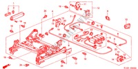 COMP. DE SIEGE AV. (D.)(3) pour Honda ACCORD 1.8IES 4 Portes 4 vitesses automatique 2000