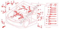 FAISCEAU DES FILS(LH) pour Honda ACCORD 1.8IES 4 Portes 4 vitesses automatique 2001