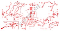 RESERVOIR A CARBURANT pour Honda ACCORD 1.8IES 4 Portes 4 vitesses automatique 2000