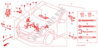 FAISCEAU DES FILS (DOHC) (LH) pour Honda CIVIC AERODECK 1.8VTI 5 Portes 5 vitesses manuelles 1998