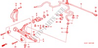 STABILISATEUR AVANT/ BRAS INFERIEUR AVANT pour Honda CIVIC AERODECK 1.4IS       L.P.G. 5 Portes 5 vitesses manuelles 1999