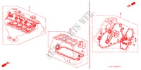 TROUSSE DE JOINT pour Honda CIVIC AERODECK 1.4IS       L.P.G. 5 Portes 5 vitesses manuelles 1999