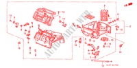 UNITE DE CHAUFFAGE(LH) pour Honda CIVIC AERODECK 1.4IS       L.P.G. 5 Portes 5 vitesses manuelles 1999