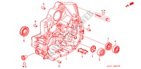 CARTER D'EMBRAYAGE(1.6L) pour Honda ACCORD 1.6ILS 4 Portes 5 vitesses manuelles 2002