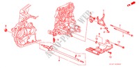 FOURCHETTE DE SELECTION pour Honda ACCORD 1.8ISE 4 Portes 4 vitesses automatique 2002