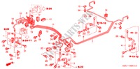 CONDUITES DE FREIN(ABS) (RH) ( '03) pour Honda S2000 S2000 2 Portes 6 vitesses manuelles 2002