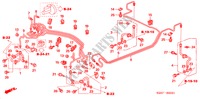 CONDUITES DE FREIN(VSA) (RH) pour Honda S2000 S2000 2 Portes 6 vitesses manuelles 2007