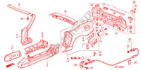 PANNEAUX EXTERIEURS/PANNEAU ARRIERE pour Honda S2000 S2000 2 Portes 6 vitesses manuelles 2000