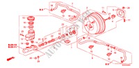 MAITRE CYLINDRE DE FREIN/ ALIMENTATION PRINCIPALE pour Honda S2000 S 2 Portes 6 vitesses manuelles 2009