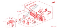 COMMANDE DE CHAUFFAGE(LH) pour Honda HR-V HR-V 3 Portes full automatique 1999