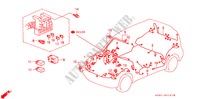 FAISCEAU DES FILS(RH) pour Honda HR-V 4WD 3 Portes 5 vitesses manuelles 2000