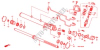 BOITE DE VITESSES P.S. COMPOSANTS(LH) (2) pour Honda PRELUDE 2.0I 2 Portes 4 vitesses automatique 1998