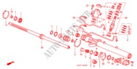 BOITE DE VITESSES P.S. COMPOSANTS(RH) (1) pour Honda PRELUDE 2.0I 2 Portes 4 vitesses automatique 1998