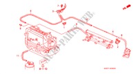 TUYAU D'INSTALLATION/TUBULURE(SOHC) pour Honda PRELUDE 2.0I 2 Portes 5 vitesses manuelles 1998