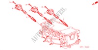 BOBINE D'ALLUMAGE pour Honda INSIGHT DX 3 Portes 5 vitesses manuelles 2001