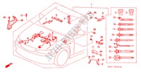 FAISCEAU DES FILS(RH) pour Honda ACCORD 1.8IES 5 Portes 4 vitesses automatique 2000