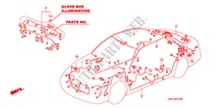 FAISCEAU DES FILS(LH) pour Honda ACCORD 1.6ILS         7PA 5 Portes 5 vitesses manuelles 2001