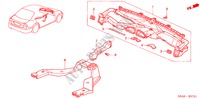CONDUIT(RH) pour Honda CIVIC 1.4S 4 Portes 4 vitesses automatique 2002