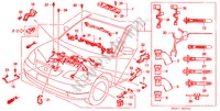 FAISCEAU DES FILS(RH) pour Honda CIVIC 150I 4 Portes 4 vitesses automatique 2002